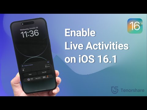 How To Enable Live Activities on iOS 16! (iOS 16.1 Update)- You Must Have !