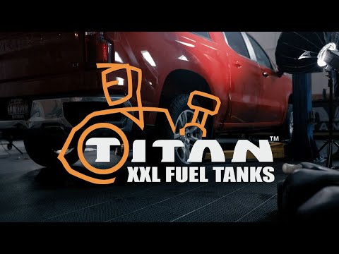 Titan Fuel Tanks 2019-2023 GM 1500 Crew Cab, Short & Standard Bed Install | 7010519