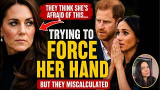 Harry & Meghan Think They’ve Cornered Catherine — They’re Wrong