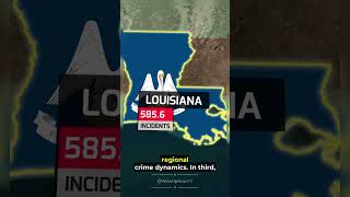 Top 10 U.S. States With the HIGHEST Crime Rates 🚨😳