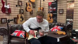 Video thumbnail for Squier Classic Vibe 60's Stratocaster Demonstration With James From Rimmers Music by Rimmers Music