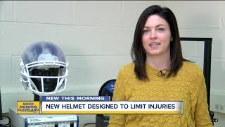 New football helmet created in Akron could reduce concussions