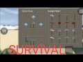 MİNİ BLOCK CRAFT 3D SURVİVAL How To Make A Gun All Weapons All Tools