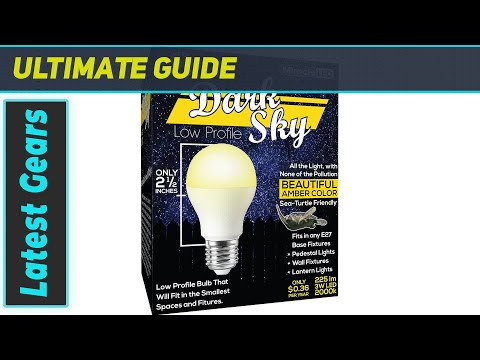 MiracleLED 604589 Dark Sky 3W Low Profile Bulb: Best for Minimizing Light Pollution