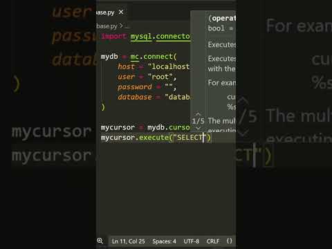 Connect Python to MySQL Database in Seconds! (Beginner Tutorial)