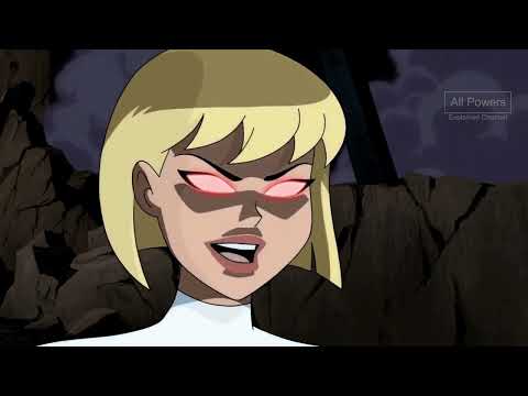 Galatea- All Powers from Justice League Unlimited