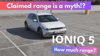 Why you won't get the claimed range from your car? | 2025 Hyundai IONIQ 5 Range Test