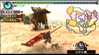 【MHP3rd実況】Part38【ハジモン】　はじめての、モンスターハンターポータブル3rd 　  ボルボロス討伐