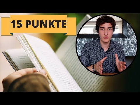 So bekommst du 15 Punkte im Deutsch Abitur