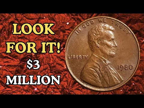 1980 One Cent Coin Worth Thousands! Rare Lincoln Penny Errors You Should Look For!