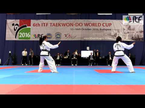 Veteran Female 2nd Degree Patterns Final - ITF World Cup 2016 - Budapest