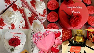Happy valentine status|Valentine cakes ideas 2022|14 feb Gift idea|Homemade cream cake|fondant cake