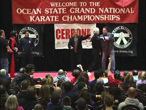 Justin Ortiz vs Greg Betlach 2011 Ocean State Grand Nationals Karate Tournament