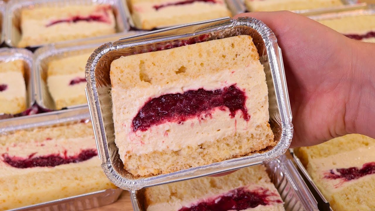 THE MOST DESIRED ICE CAKE IN CONFECTIONERS! | ICE CAKE WITH NESTLÉ MILK AND STRAWBERRY JELLY