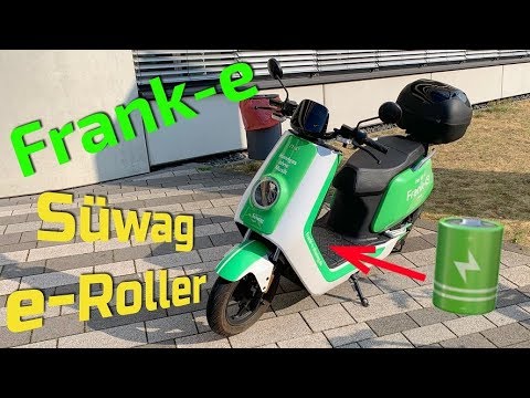 NIU Elektroroller N Sport - N1S Sharing e-Roller Frank-e von Süwag - e-Scooter, Roller