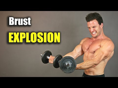 Extremes 5 Minuten Brust Workout mit Kurzhanteln | MEGA PUMP EFFEKT! Video
