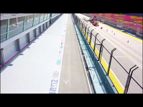 F1 Grand Prix Pit Stop Installation