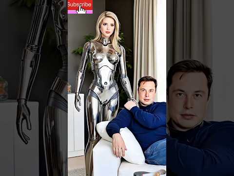 Elon Musk new robotic wife #elonmusk ##elonmuskwife #tesla #viralvideo#usa