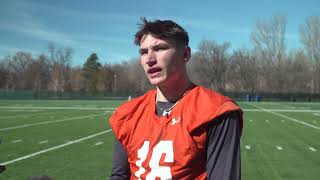 Colorado State Football: Brayden Fowler-Nicolosi, QB - 2024 Spring Practice Opening Day