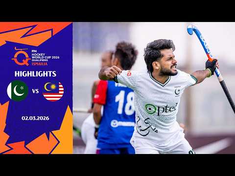 FIH Hockey Men's World Cup Qualifier Ismailia, Egypt - Match 5: Pakistan vs Malaysia