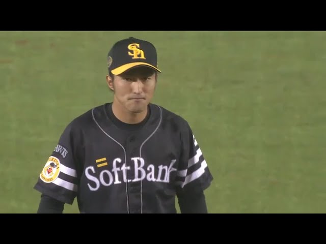 【8回裏】「琉球トルネード」 ホークス・島袋プロ初登板!! 2015/9/25 M-H