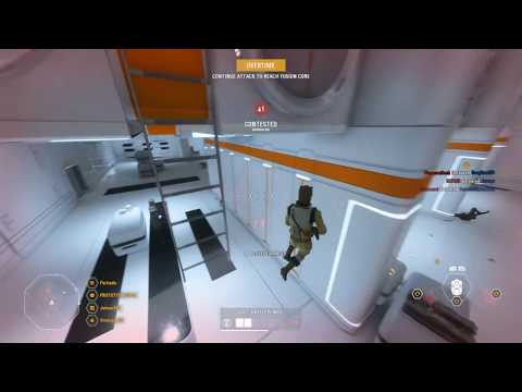 Assaulting the Kamino Cloning Facility - Star Wars Battlefront 2
