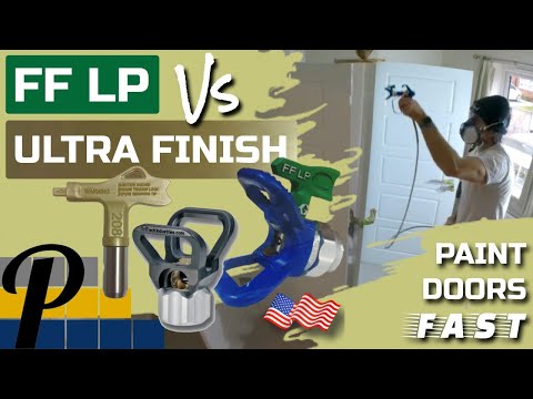 How to spray doors | Painting doors with an Airless Paint Sprayer