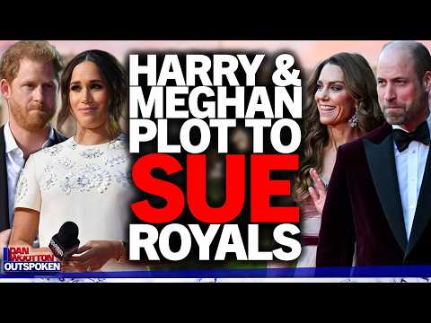 "Panicking" Prince Harry & Meghan Markle plot to SUE British Royal Family when their titles removed