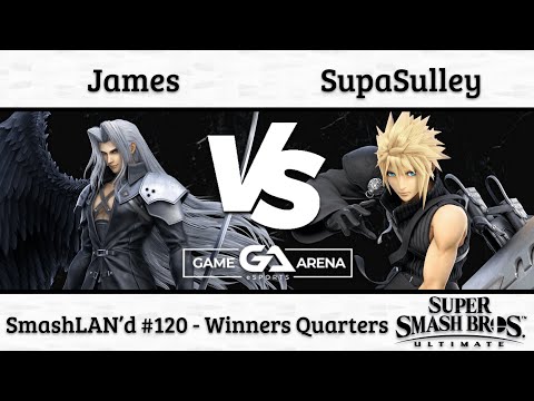 SmashLAN'd 120: James (Sephiroth) vs. SupaSulley (Cloud) - Winners Quarters