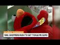 News 4 Throwback Shoppers Rush To Get Tickle Me Elmo In 1996