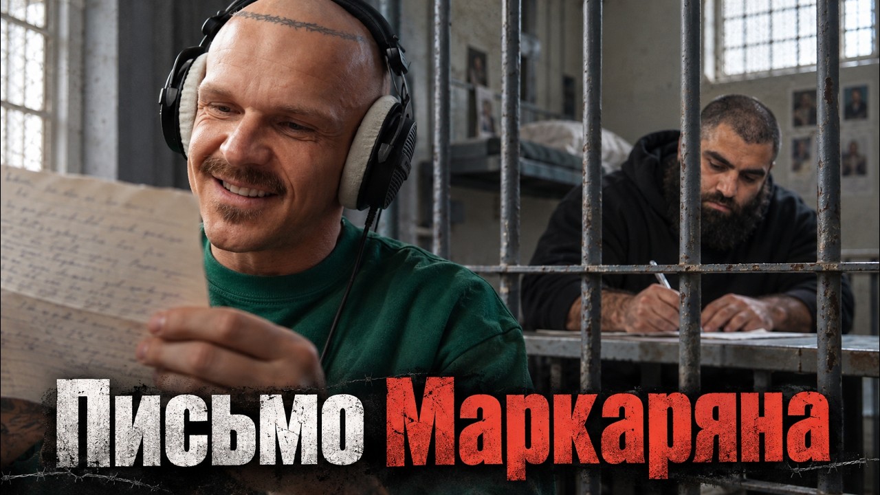 Ларин читает письмо Арсена Маркаряна из тюрьмы