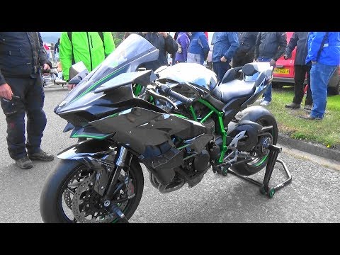 Kawasaki Ninja H2R  - Ramsey Sprint - 6th June - Ilse of Men TT 2017