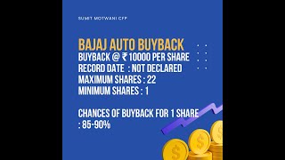 Bajaj Auto Share Buyback | How to Buy Bajaj Auto share From Angel One Application | Tutorial