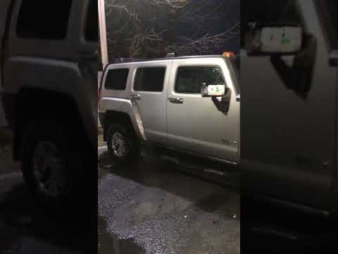 HUMMER H3 AFTER PUTTING CHROME ALL AROUND