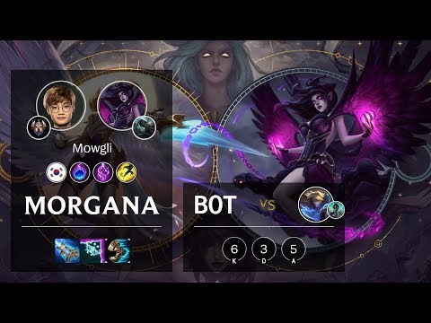 Morgana Bot vs Ezreal - KR Challenger Patch 10.6