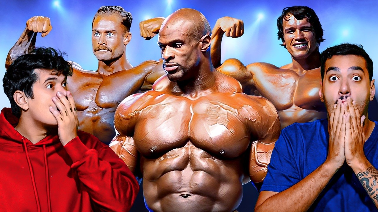 Os MAIORES FISICULTURISTAS de TODOS OS TEMPOS