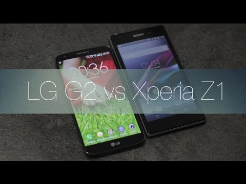 LG G2 vs Sony Xperia Z1
