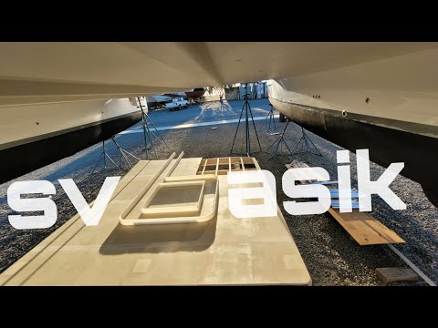 Catamaran HARDTOP Build Part 6 - Onboard Lifestyle ep.141