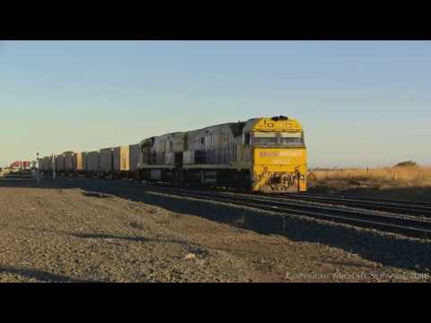 Pacific National Container Train MA5 - PoathTV Australian Railways 2018