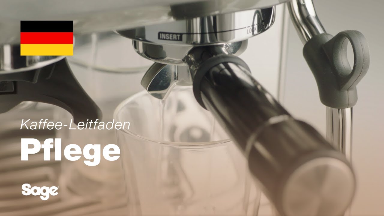 Durchspülen der Brühgruppe