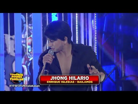 Jhong Hilario as Enrique Iglesias | Bailamos | Your Face Sounds Familiar 2021