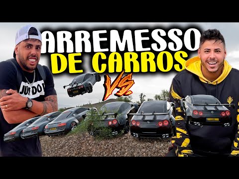 RENATO GARCIA VS THIAGO REIS no ARREMESSO de CARROS - FORZA HORIZON 5 GAMEPLAY