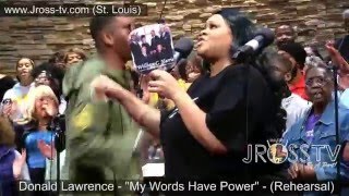 James Ross @ Donald Lawrence - &quot;My Words Have Power&quot; www.Jross-tv.com (St. Louis)