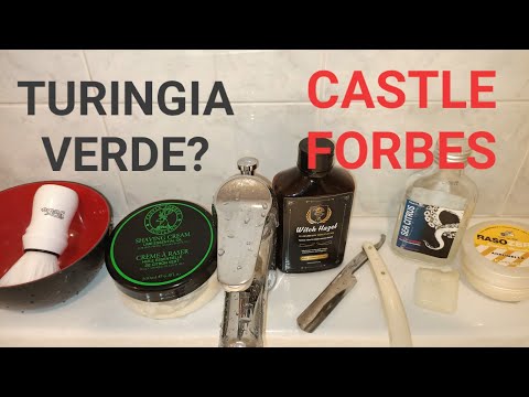 TURINGIA VERDE? CASTLE FORBES LIME.... SOLINGEN RASOIO MANO LIBERA VINTAGE...SEA CITRUS..FURBO SINT.