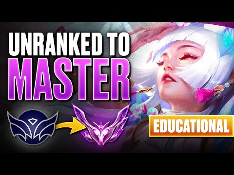 EDUCATIONAL Unranked to Masters on SYNDRA | How to Play Syndra Guide S15