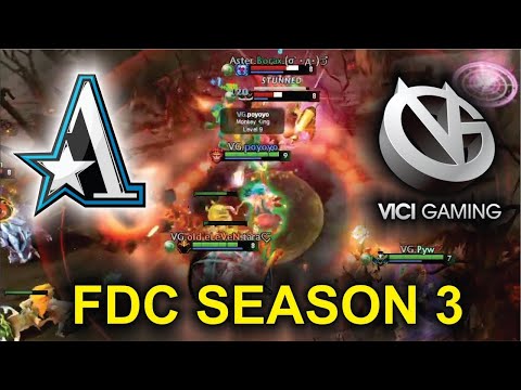 VG vs ASTER - FDC Season 3 Dota 2 Highlights