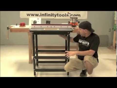 Infinity Cutting Tools - Professional Router Table Package #4 - With Triton Router