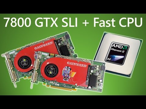 7800 GTX SLI + Fast CPU bottleneck removed