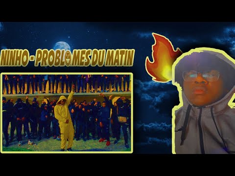 BRITISH GUY REACT TO NINHO - PROBLEMES DU MATIN