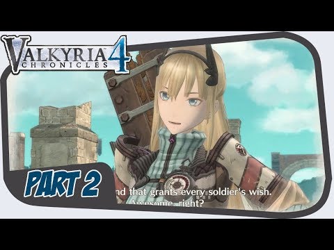 Valkyria Chronicles 4 Gameplay Walkthrough Part 2 - Chapter 1: The Battle of Fort Krest